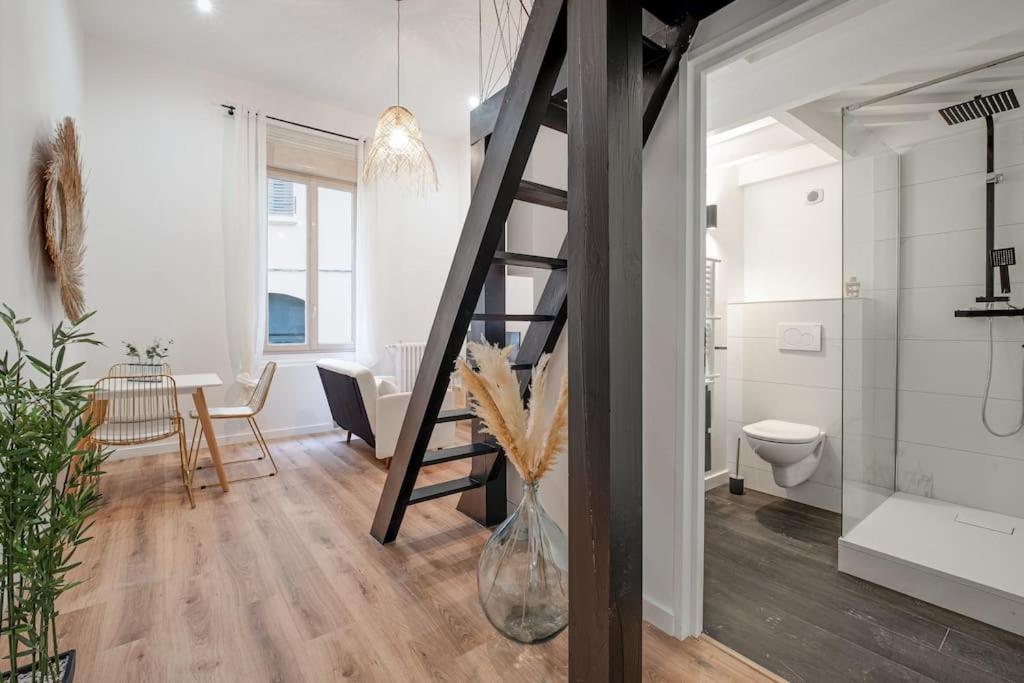  Le Boheme Superbe Loft Fonctionnel Et Central Saint-Etienne  Esterno foto